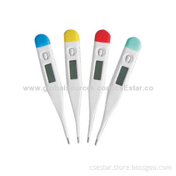 Hard Tip Hospital Digital Thermometers, Mouth, Armpit, Rectum Applications
